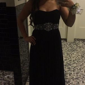 Black Sparkly Prom Dress
